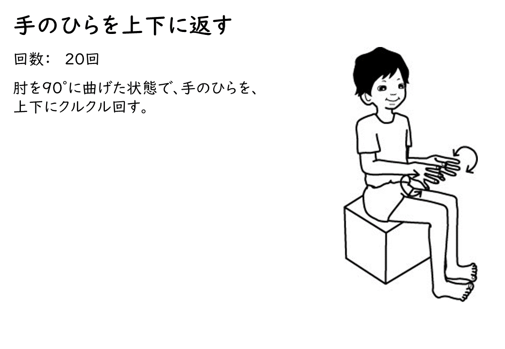 Home Exercise 運動パンフレット